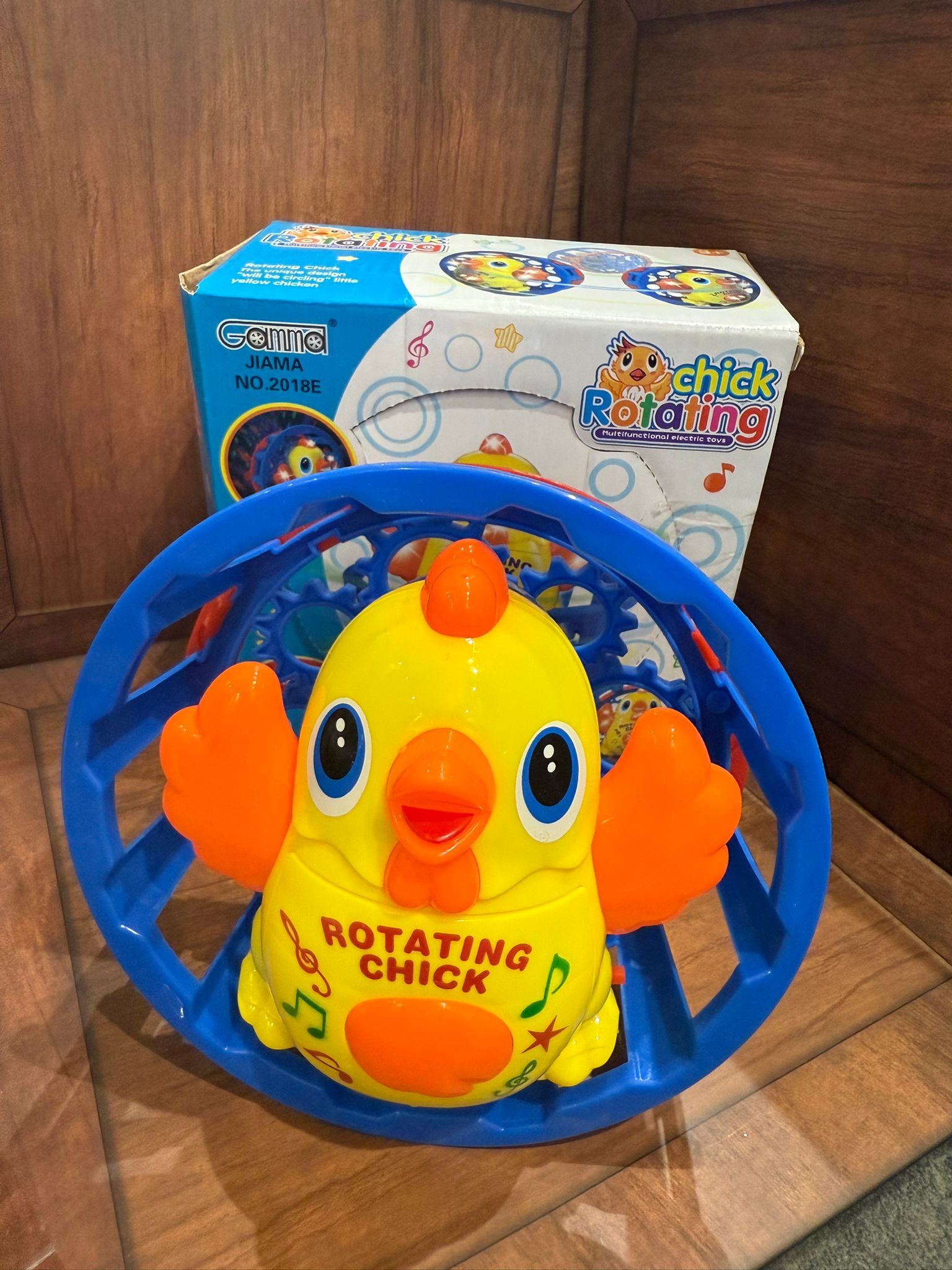 لعبة الصوص مضيء متحرك يعمل ع بطارات