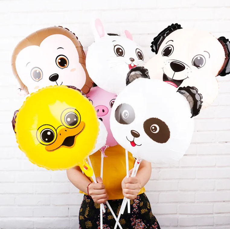 عصا ملونات للبالون لاطفال