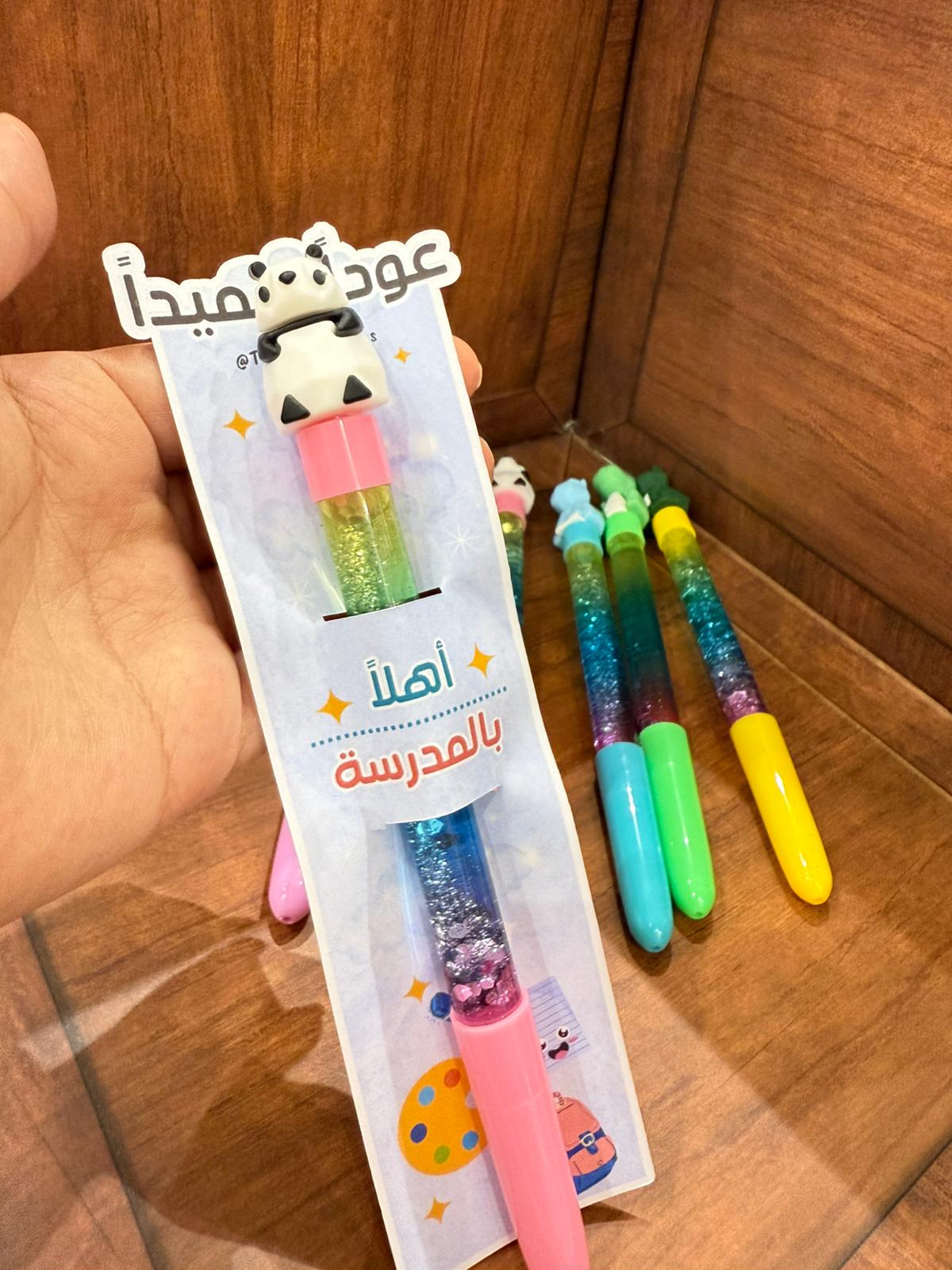 تشكيلة أقلام حبر ديزني مع بطاقة