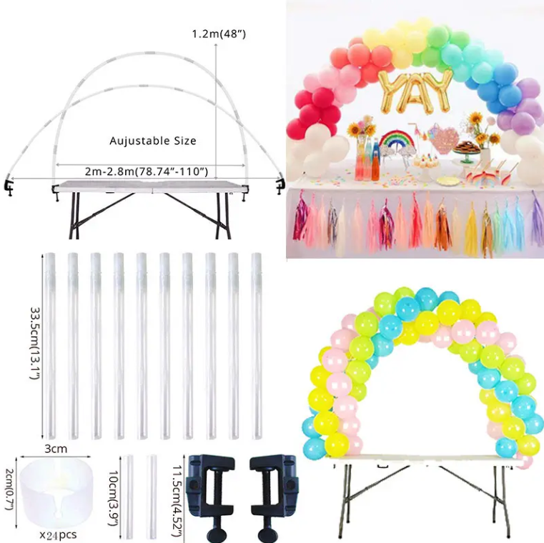 ستاند قوس طاولة للبالونات