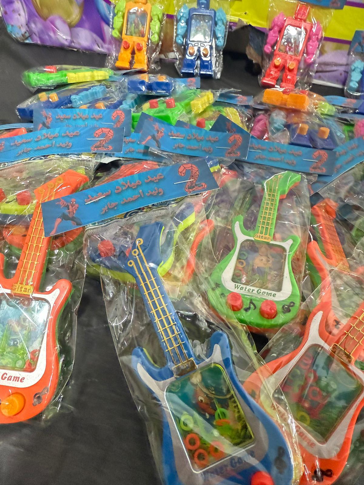 لعبة الجيتار مغلفة حسب طلبكم