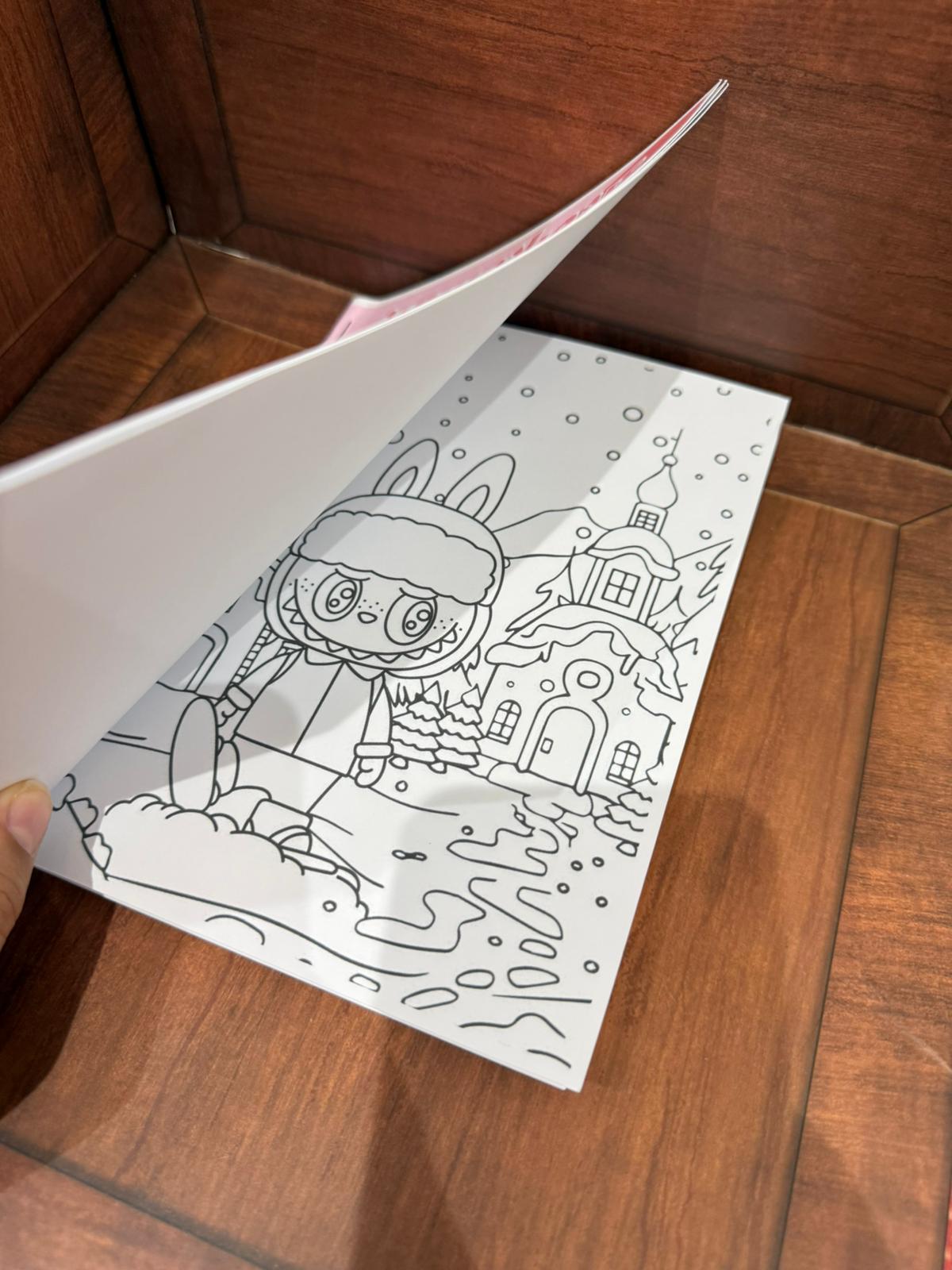 دفتر تلوين امكانية اختيار اي تصميم حسب طلبكم