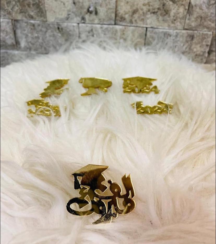 اسماء اكريلك صغيرة للتوزيعات والشوكلاتة