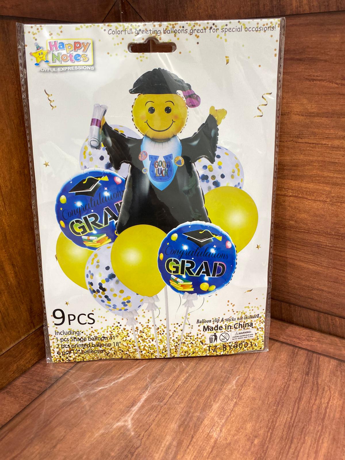 مجموعة بالون 9 قطع لتخرج