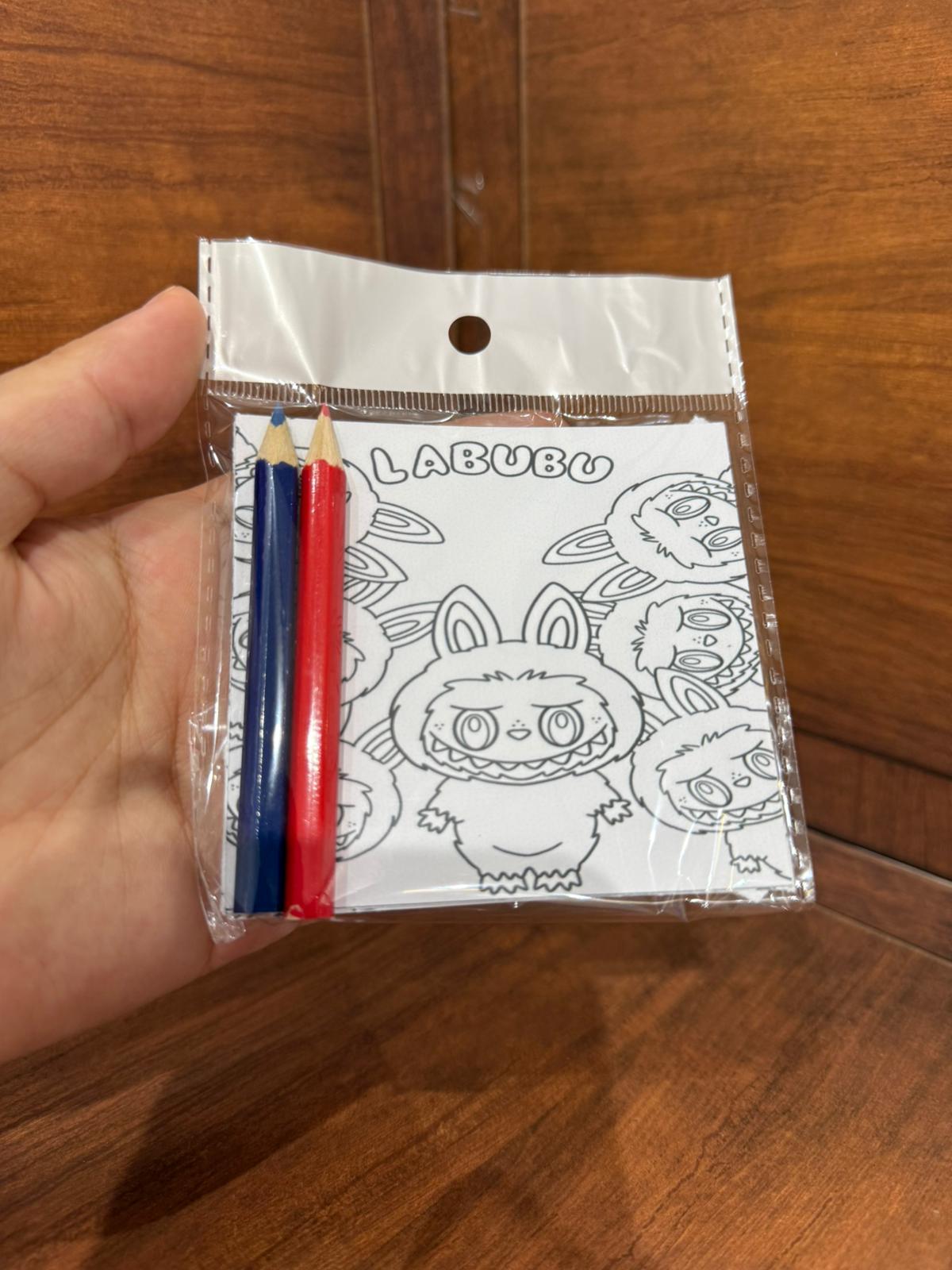 بطاقات تلوين اختيار التصميم حسب طلبكم مغلفات كل 3 بطاقات مع 2 الوان