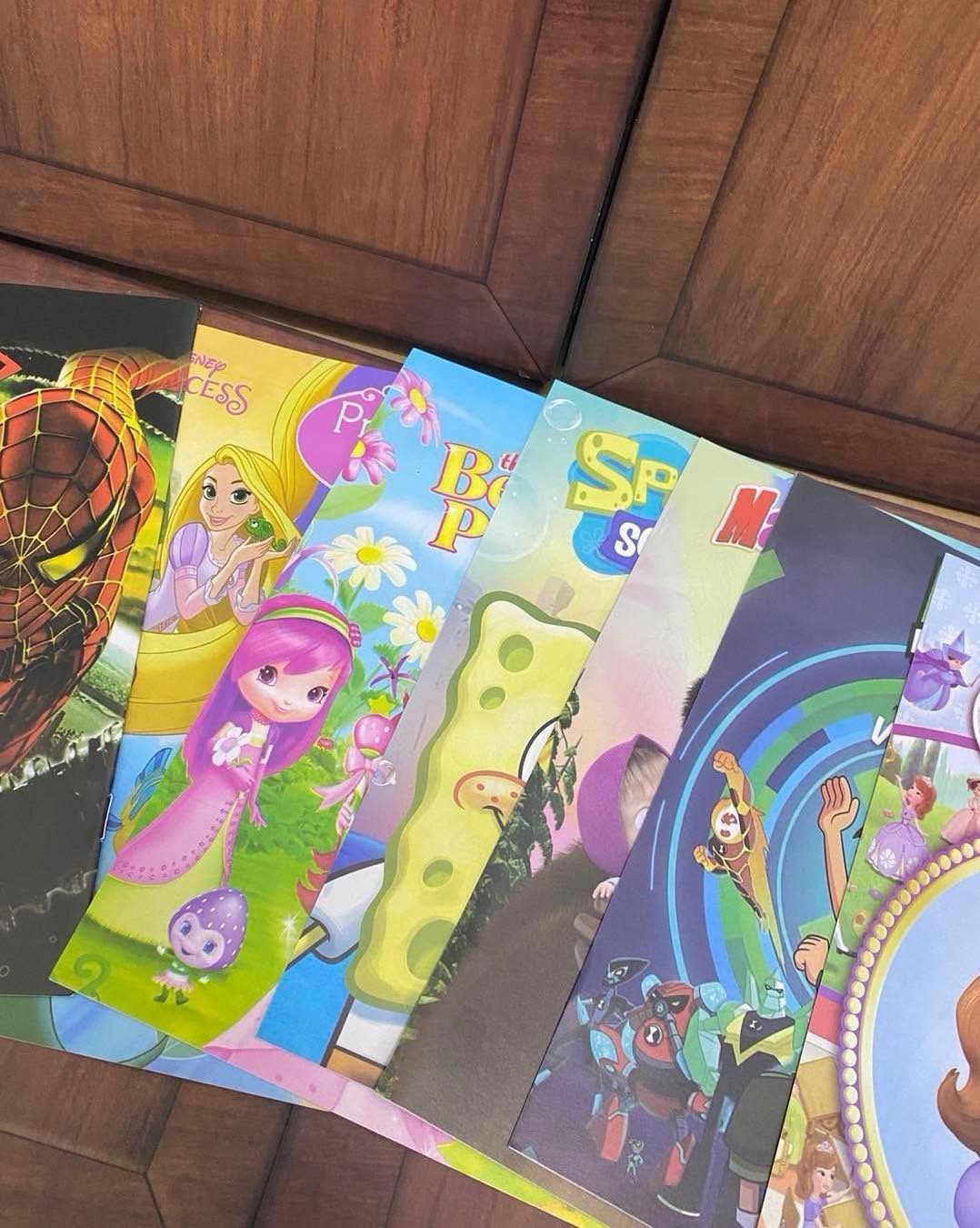 دفاتر دزني لتلوين للاطفال