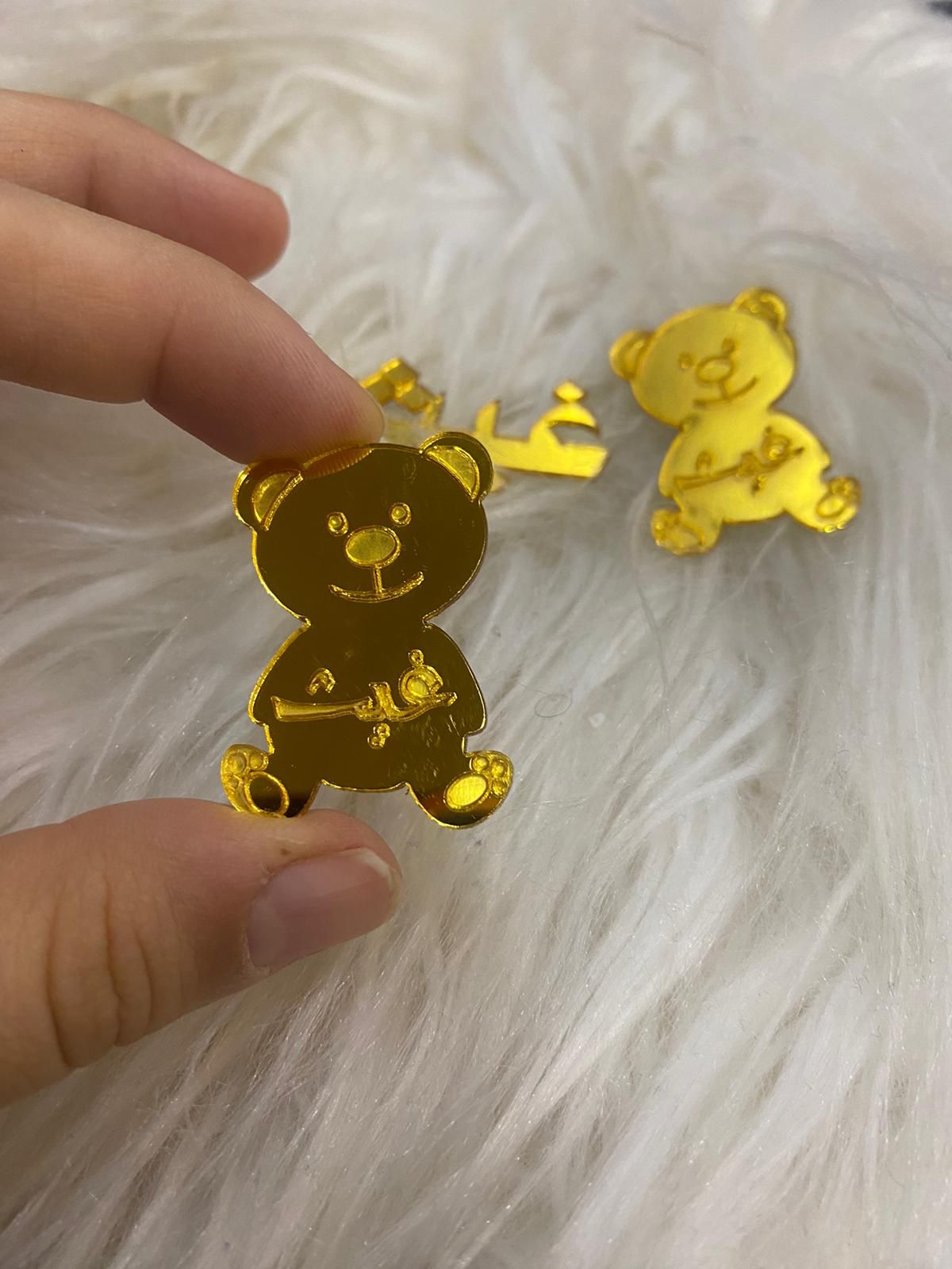 اكريلك شكل الدب