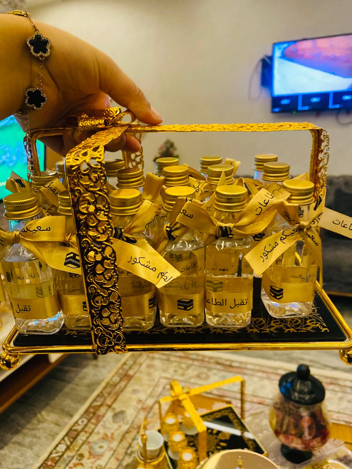 قناني ماء زمزم (الدزينة تحتوي 12 قطعة)
