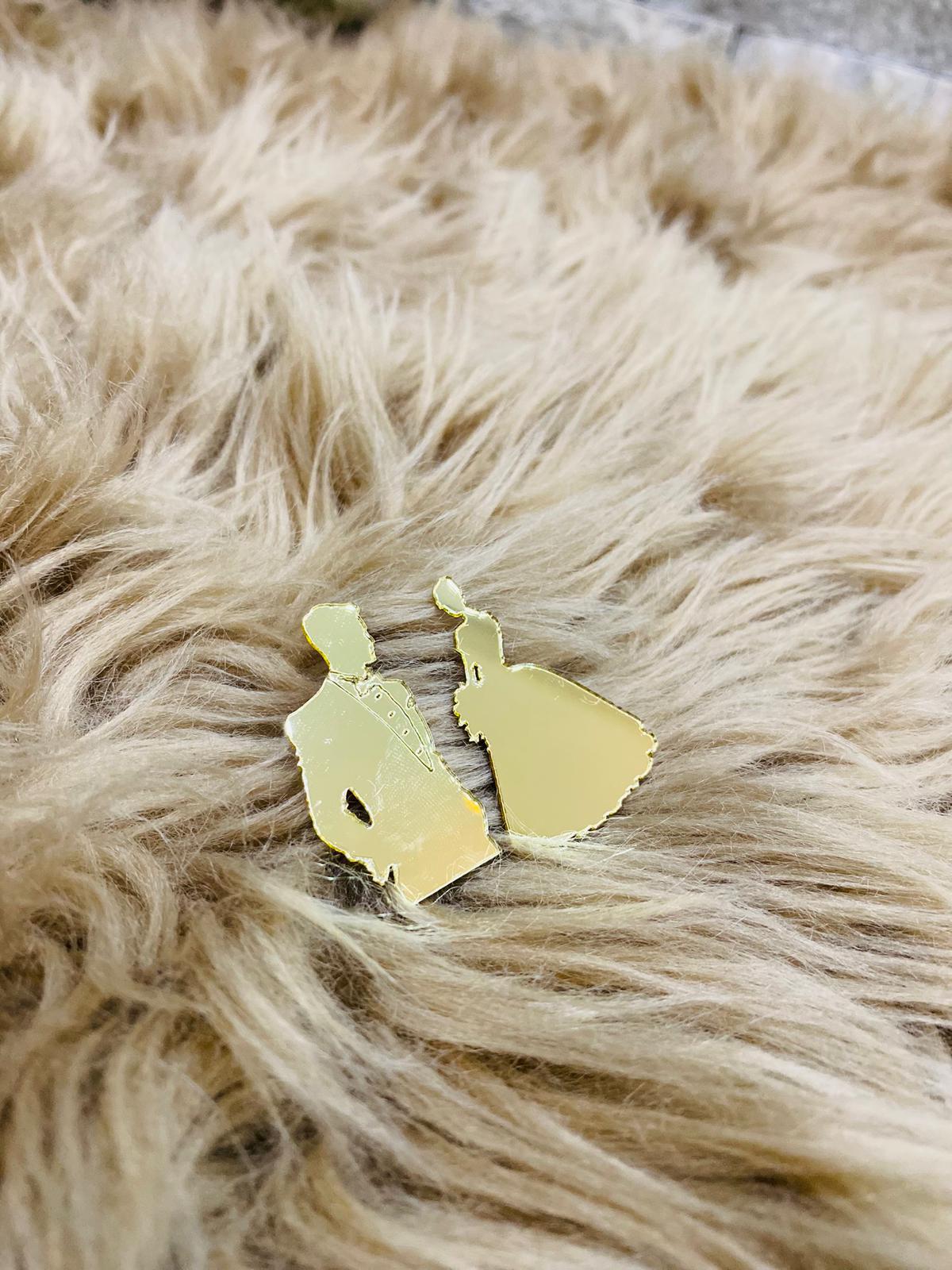 اكريلك شكل العريس أو العروس