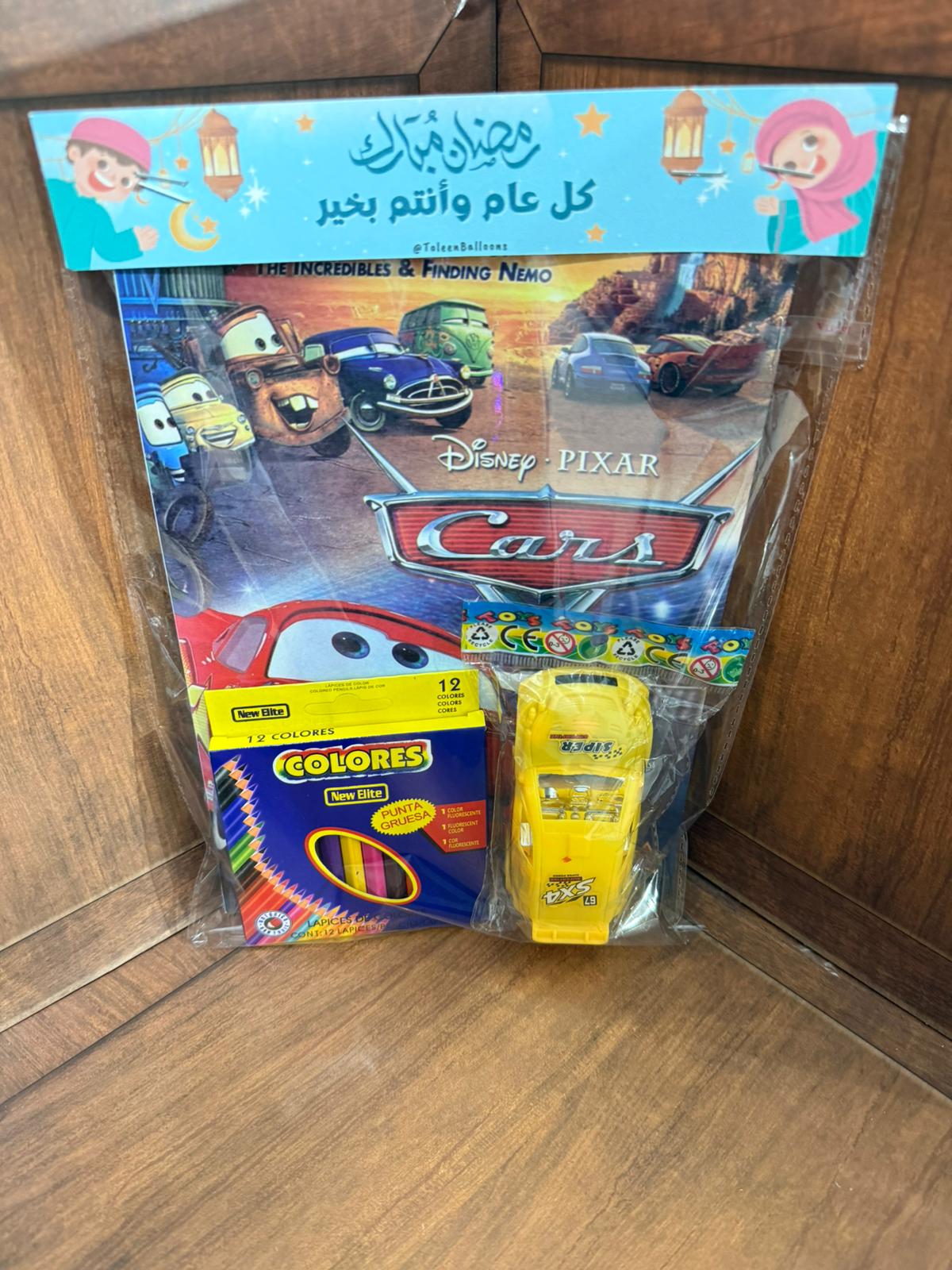 دفتر تلاوين ولادي / بناتي مع بكيت أقلام ولعبة المعجونة