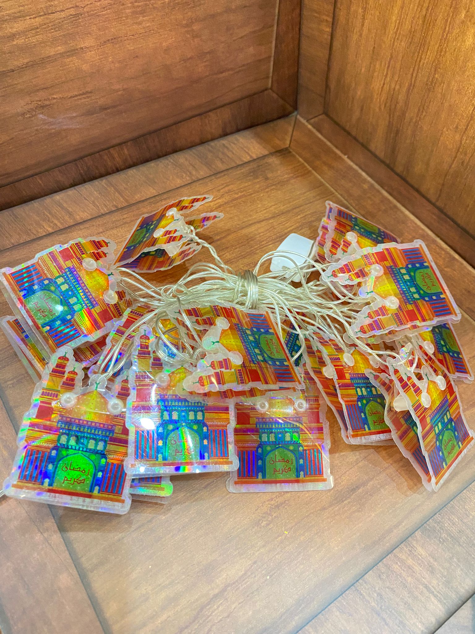 حبل مضيء مسجد