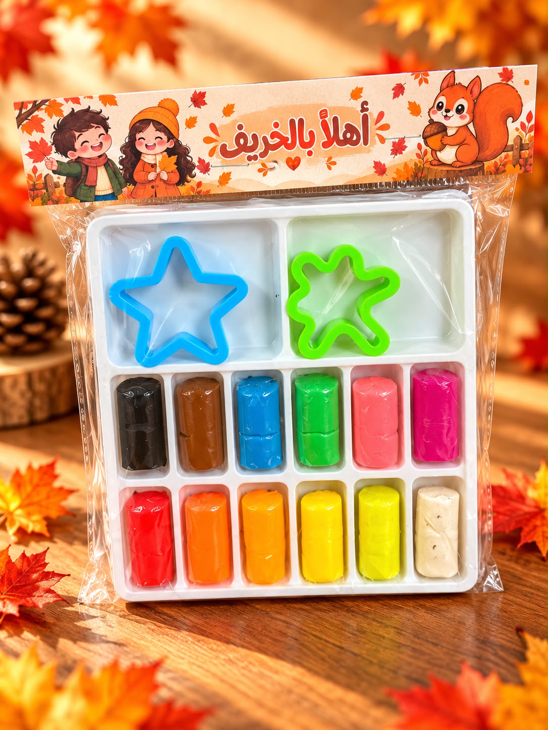 معجونة مغلفة للخريف