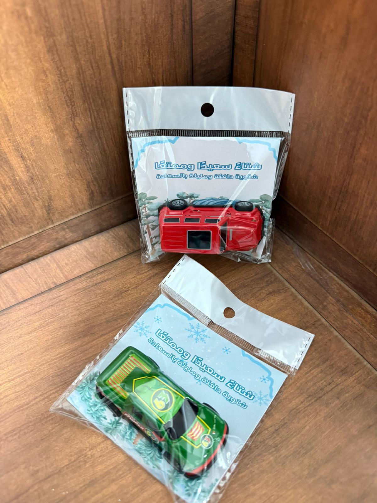 سيارة معدن حجم صغير مغلفة لشتاء