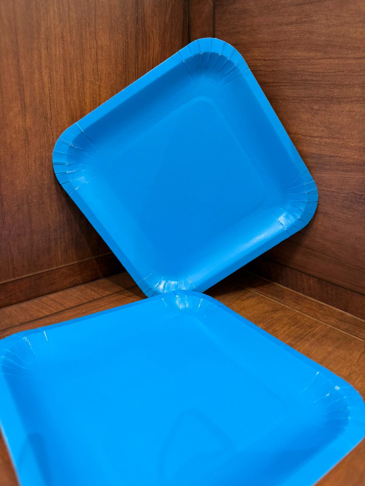 صحون ازرق (عدد 10)